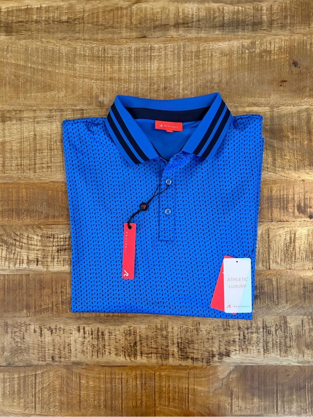 NWT Redvanly Pascal Golf Polo Marine